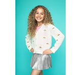 Rainbow Sweater White