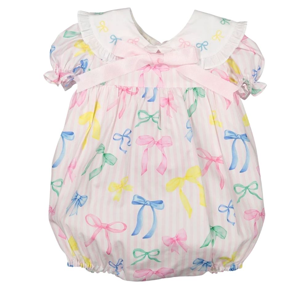 Rainbow Bows Romper