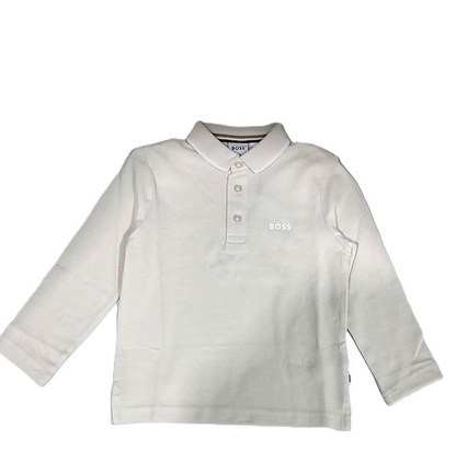 Jersey Polo Contrast Ivory