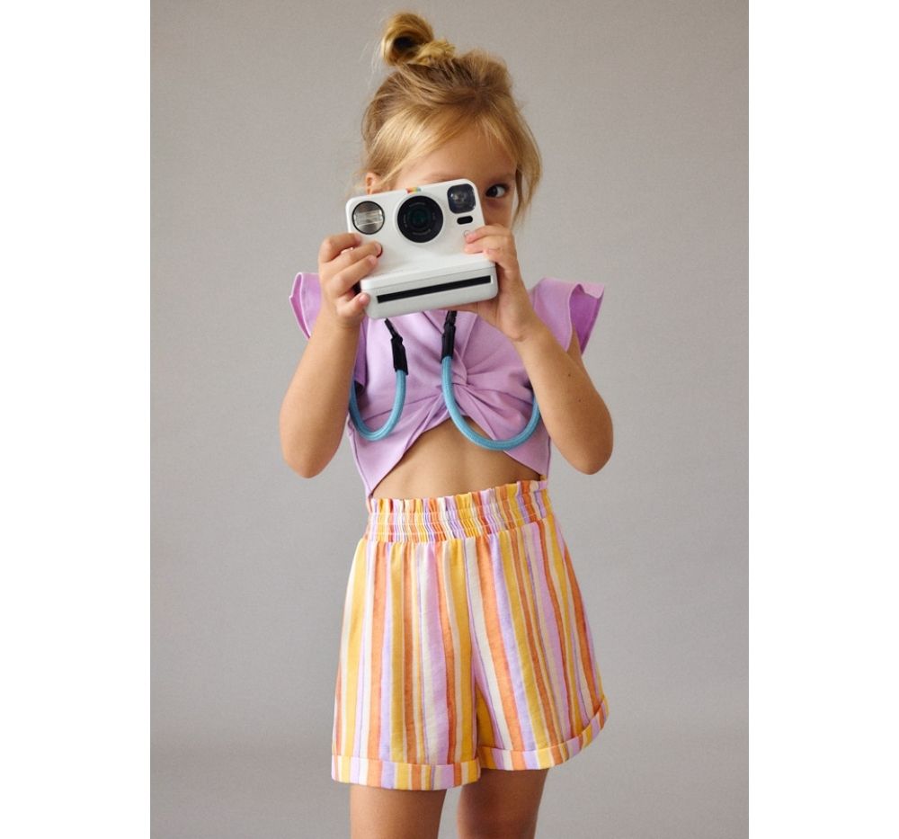 Conjunto Short Rayas