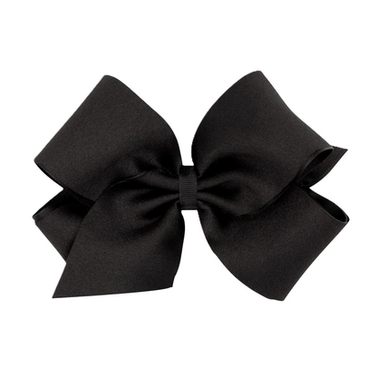 King Satin/Gg Overlay Bow Black