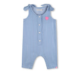Metallic Thread Overalls