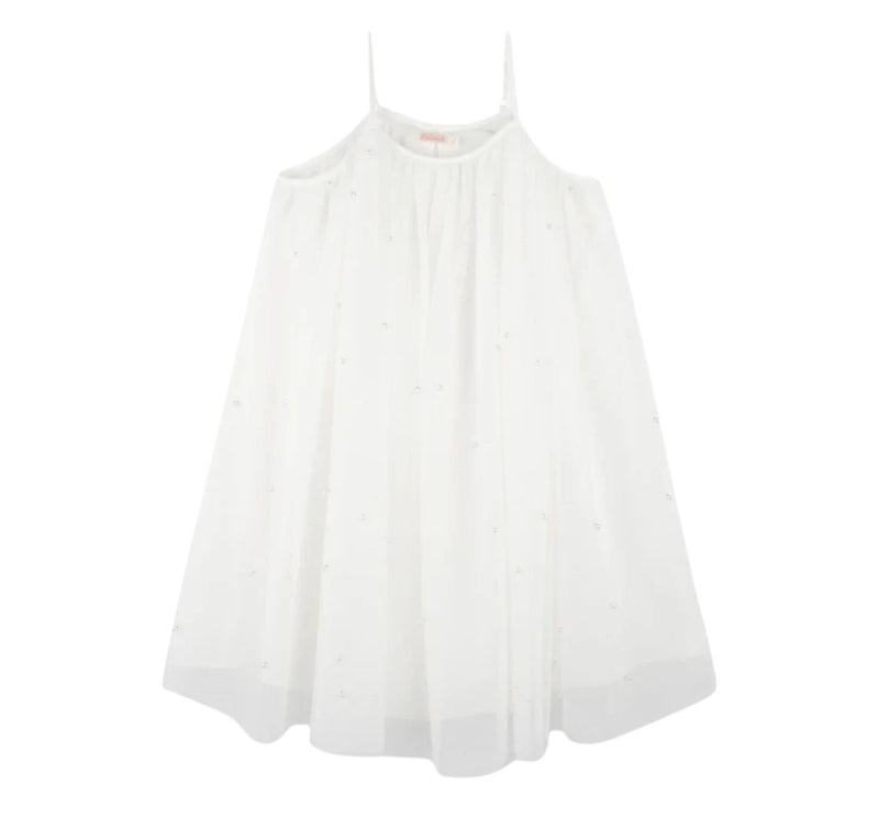 Ceremony Dress With Pearls Ivory