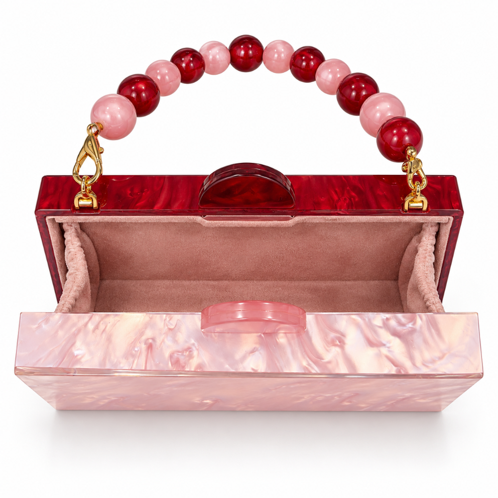 Acrilic Box Bag Love