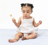 Tulip Stripe Ruffle Sunsuit