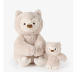 Taupe Owl Mommy & Baby Toy
