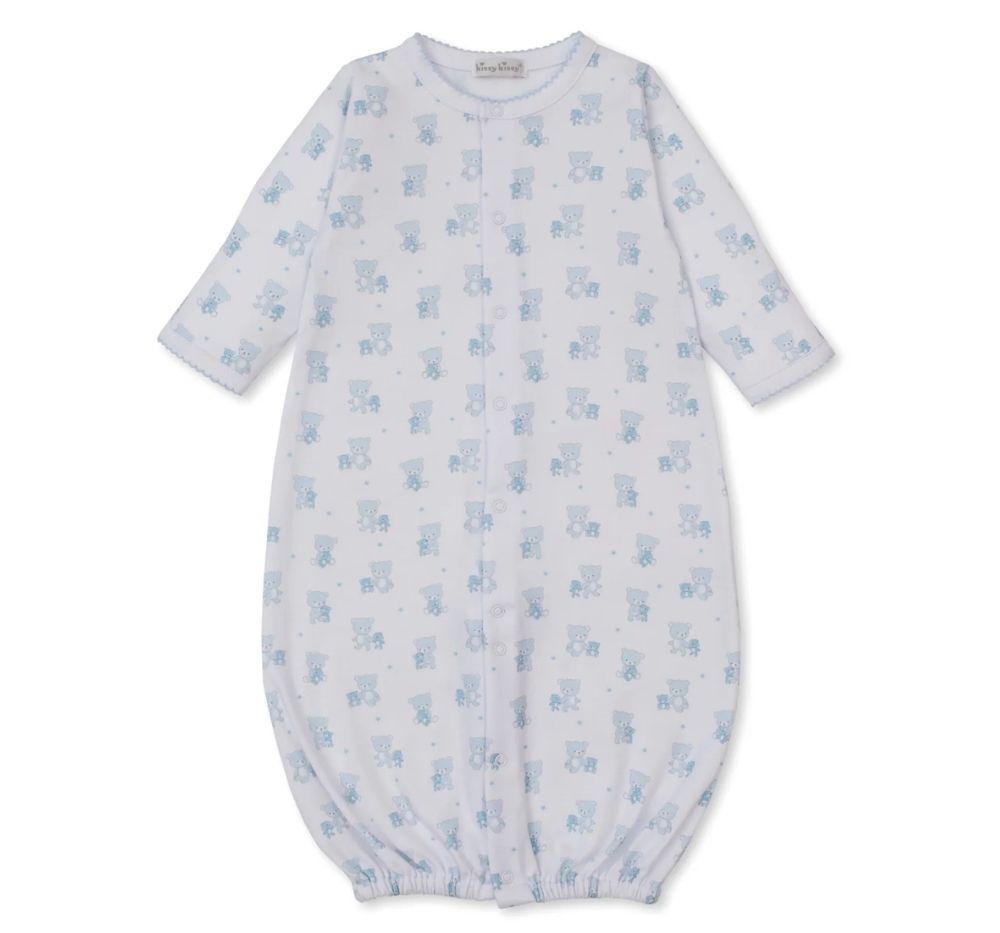 Teddy Bear Love-Conv Gown Comp Light Blue