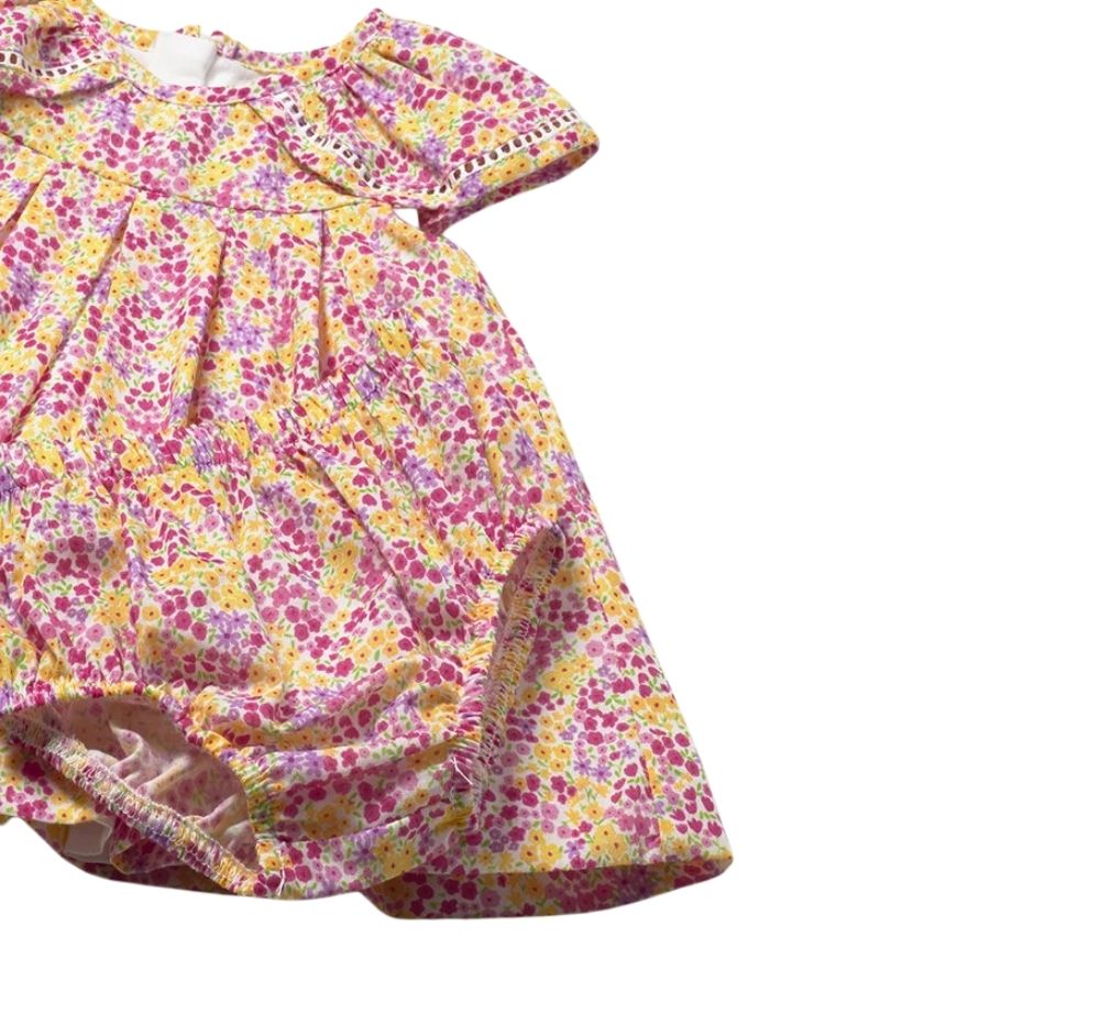 Vestido Estampado Rosa