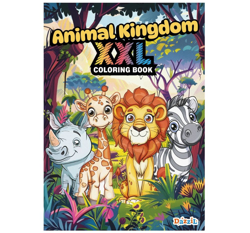 Animal Kingdom XXL ColoringBook
