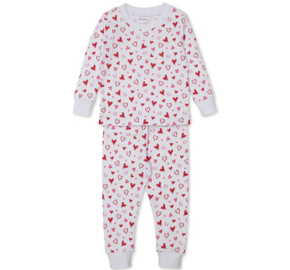 Pajama Set Snug PRT Red
