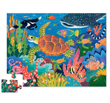 36-pc Puzzles Sea Turtle Foil Stamped