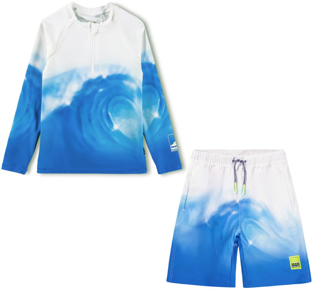 T-Shirts & Boardies Air Brush Wave
