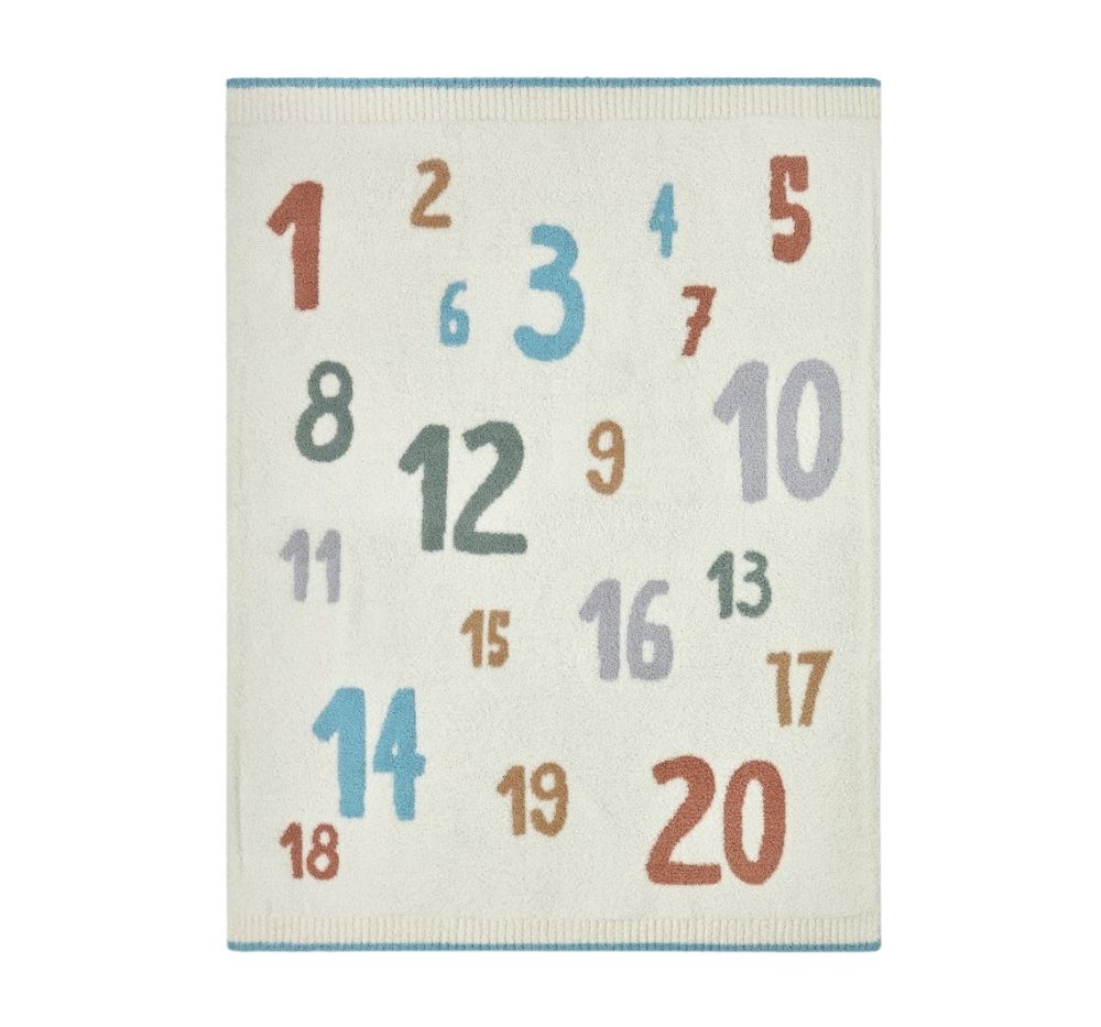 CozyChic Number Stroller Blanket