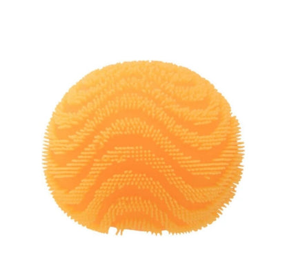 Needoh Fuzz Ball Wonder Waves Orange