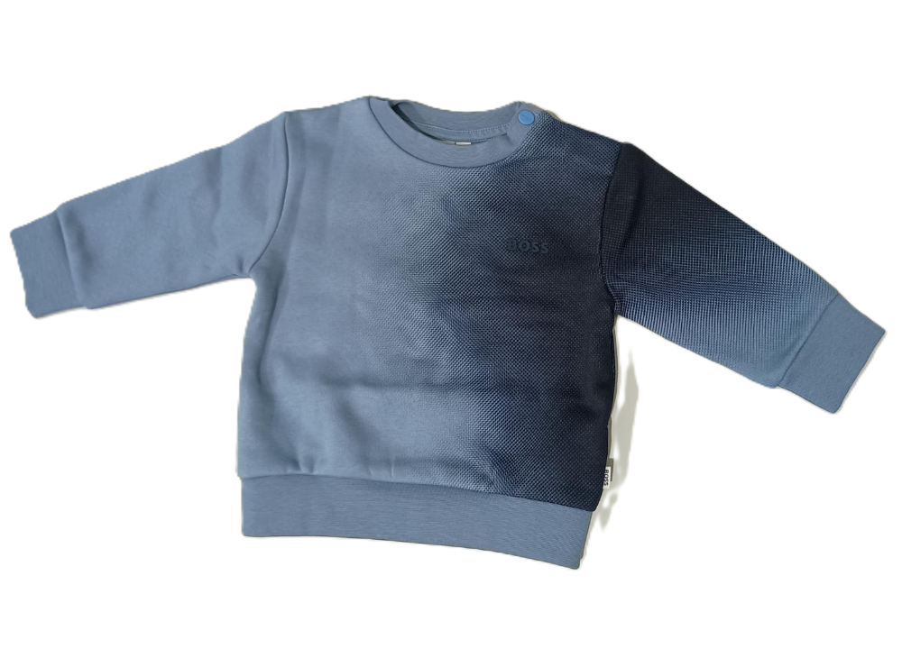 Bb Sweatshirt Gradient Effect Lavender Blue