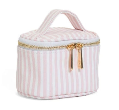 Stripe Pink Luxe Jewel Bag