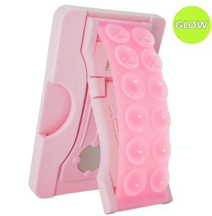 Pro Wallet  Magsafe Bubblegum Pink Glow Suction