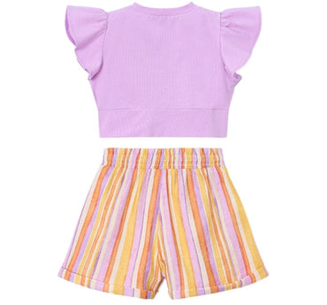 Conjunto Short Rayas