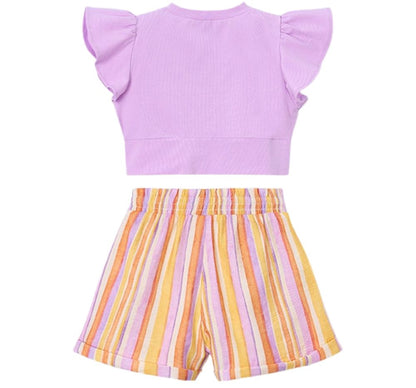 Conjunto Short Rayas