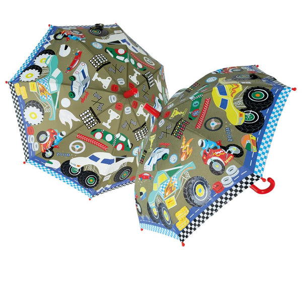 Colour Changing Umbrella Cars