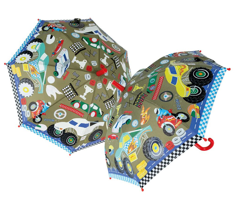 Colour Changing Umbrella Cars