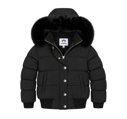 Kyla Puffer Coat Black