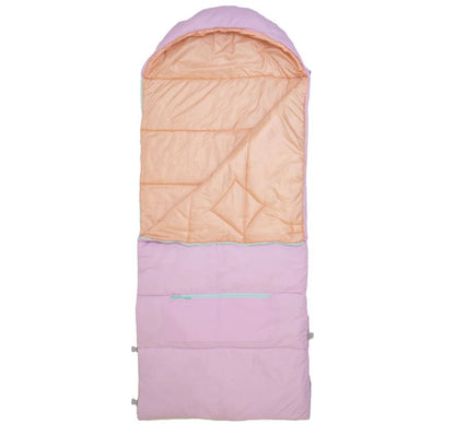 Sleep-N Pack Sherpa Big Kid Pink Pirouette