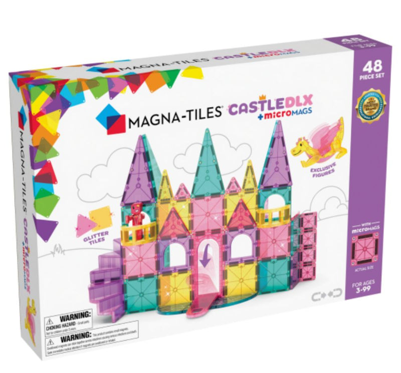 Magna-Tiles Castle Dlx  Micro Mags 48 PC Set