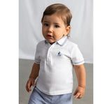 Polo Combinado y Pantalón Seersucker