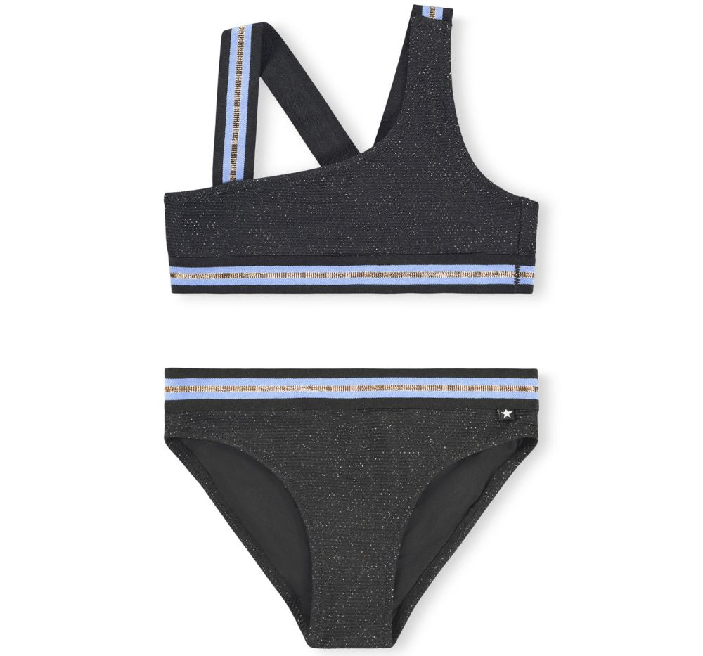 Swimwear Bikini Black Glitter