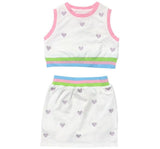Kristina Heart Tennis Set