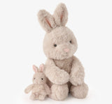 Taupe Bunny Mommy & Baby