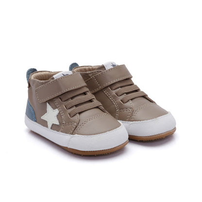 Platinum Bub Taupe/ White / Indigo