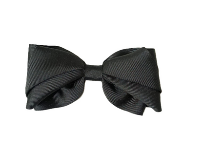 Mini King Pleated Gg Black Bow