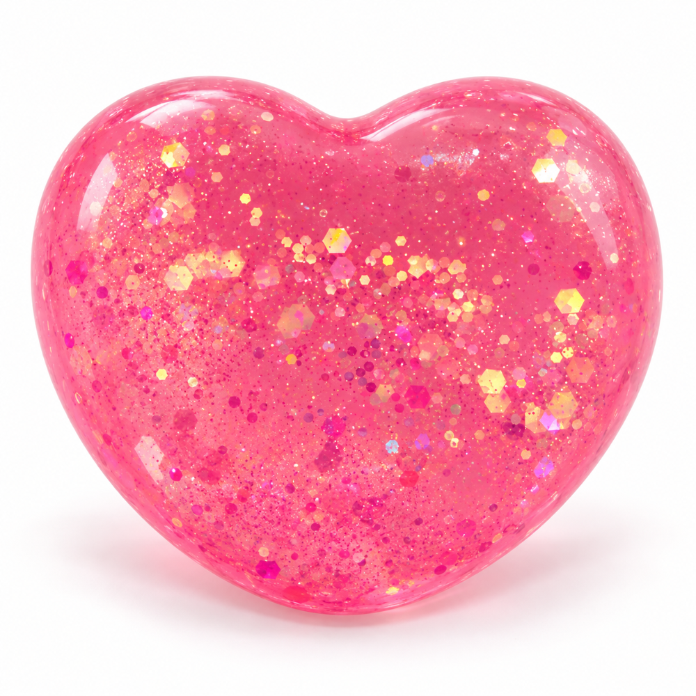 Melt My Heart Squeeze Toy Pink