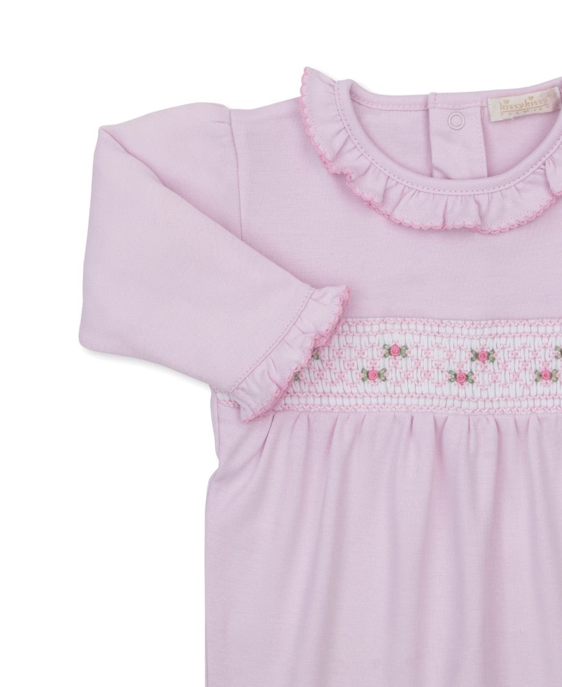 Footie W-Hand Smk CLB Pink