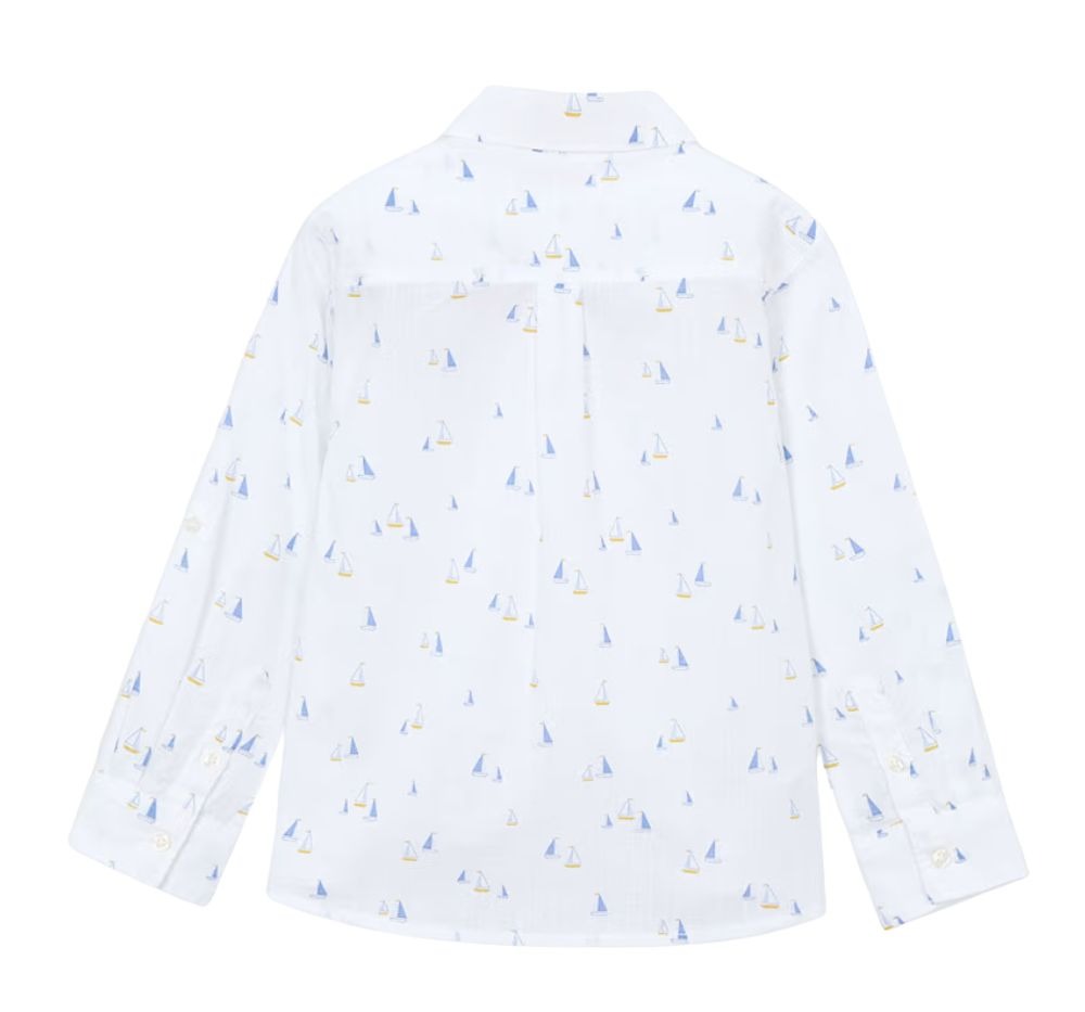 Camisa Lino y Bermuda Sarga