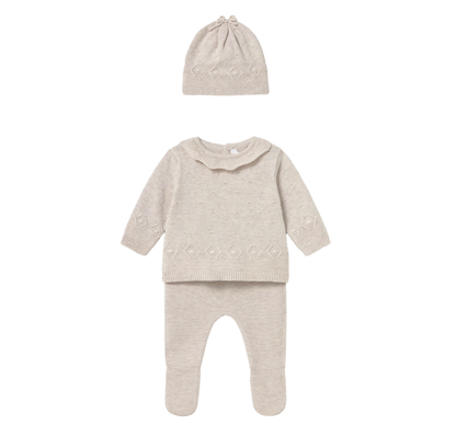 Conjunto Polainas & Gorro Milk Vigore