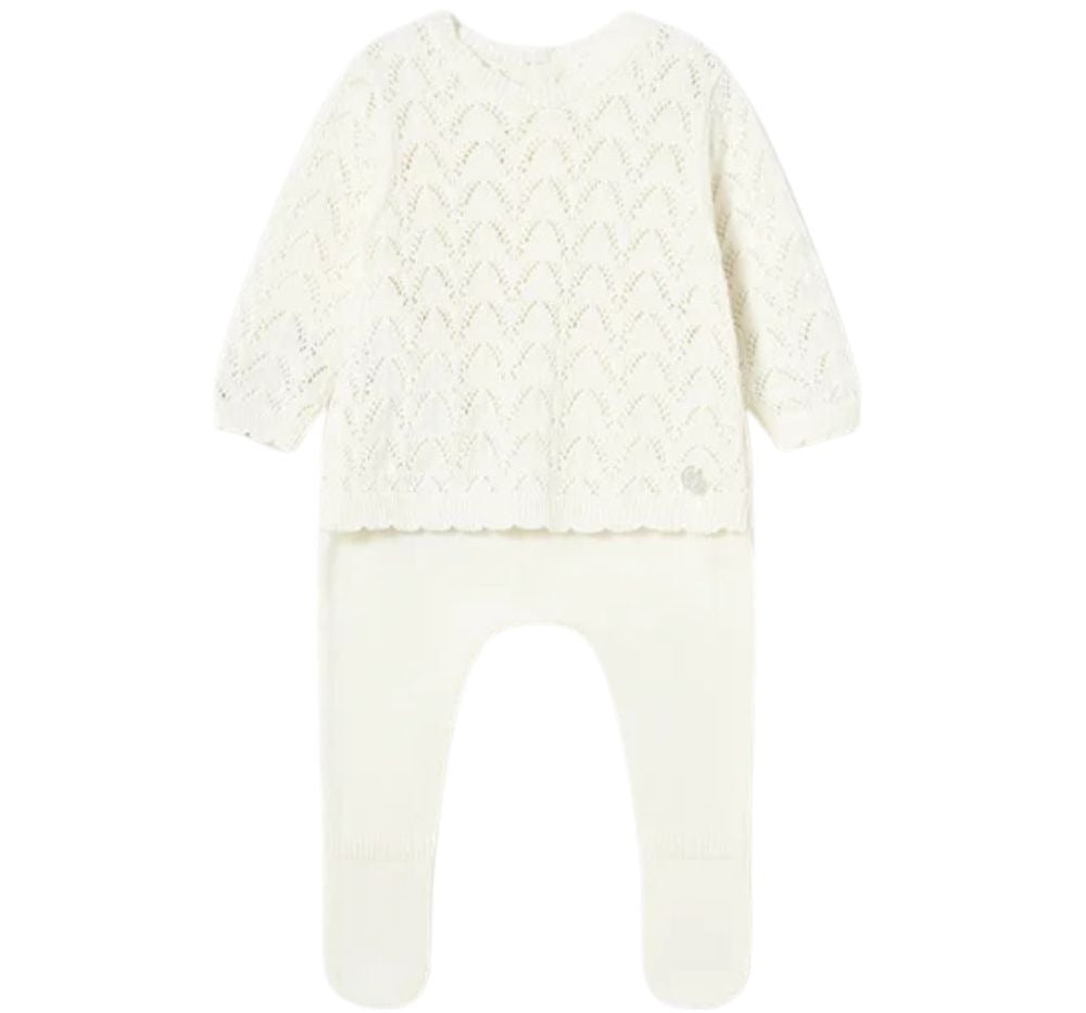 Conjunto Polaina Tricot Ceramica