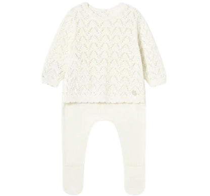Conjunto Polaina Tricot Ceramica