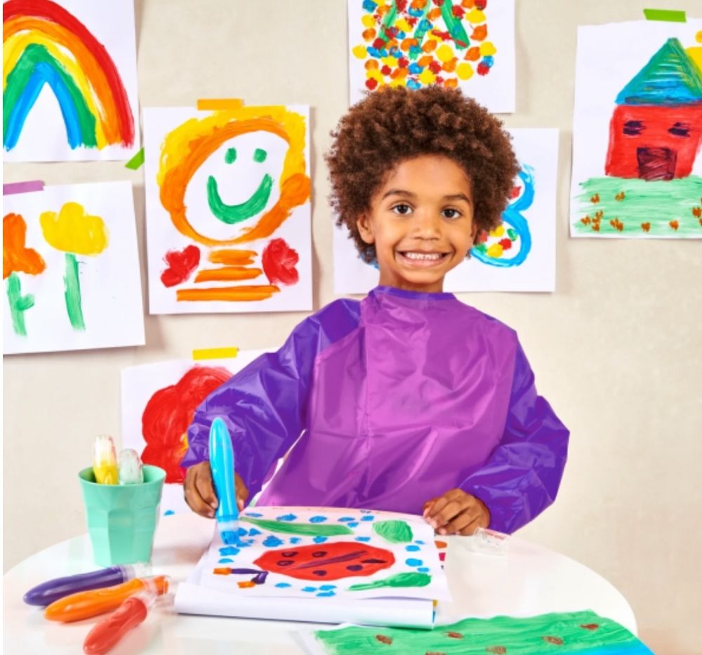 6 Washable Colors Easy Squeezy