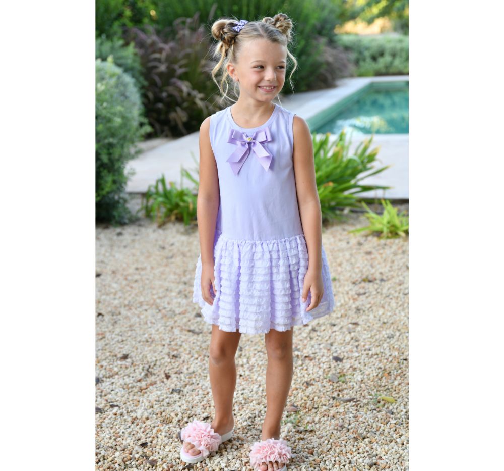 Penelope Tee Dress With Frilly Skirt