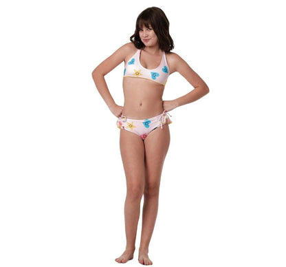 So Girly Happy Day Pink Bikini Set