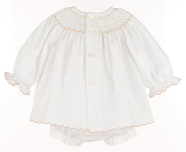Classic Embroidery Feston Bishop Ivory