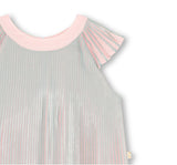 Pleated Crepe Ceremony Dress