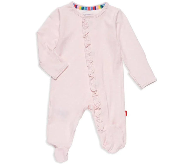 Pin Dot Pink Magnetic Footie