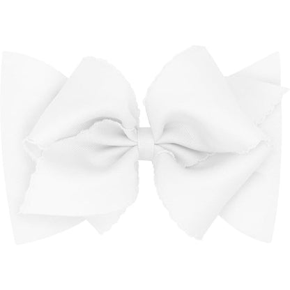 SML King GG Bow On Jer Band White 6-24M