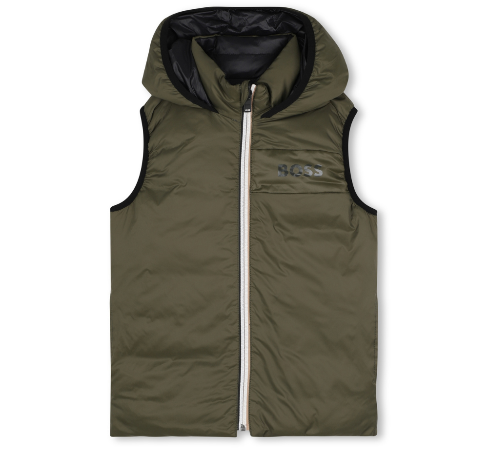 Reversible Hooded Olive Night