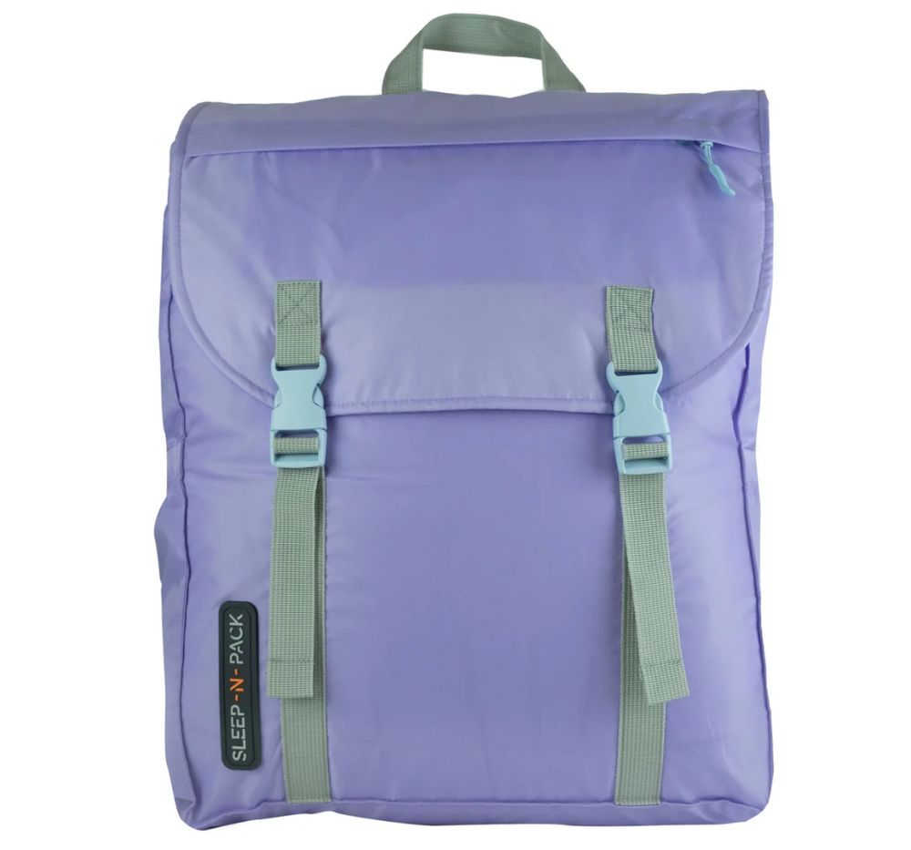 Sleep-N Pack Sherpa Big Kid Violet Dream