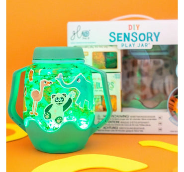 Diy Sensory Play Jar Zoo